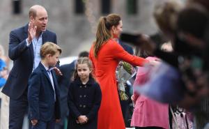 Foto: EPA-EFE / Princeza Charlotte i princ George u centru pažnje